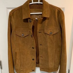 (SOLD) American Eagle Suede Trucker Jacket - Rare